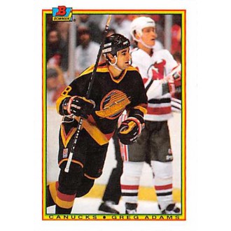 Řadové karty - Adams Greg - 1990-91 Bowman No.59