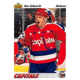 Řadové karty - Sabourin Ken - 1991-92 Upper Deck No.417