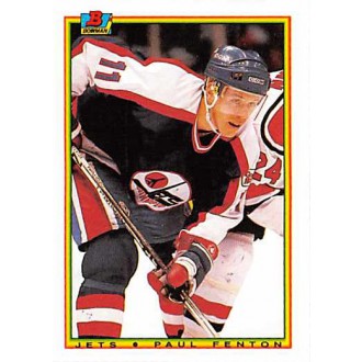 Řadové karty - Fenton Paul - 1990-91 Bowman No.139