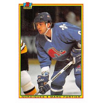 Řadové karty - Fortier Marc - 1990-91 Bowman No.167