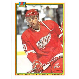 Řadové karty - Carson Jimmy - 1990-91 Bowman No.229