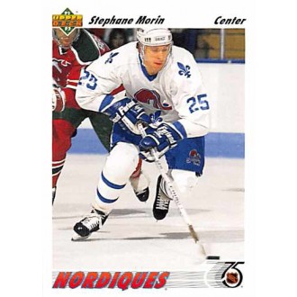 Řadové karty - Morin Stephane - 1991-92 Upper Deck No.433