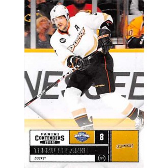 Řadové karty - Selanne Teemu - 2011-12 Contenders No.8