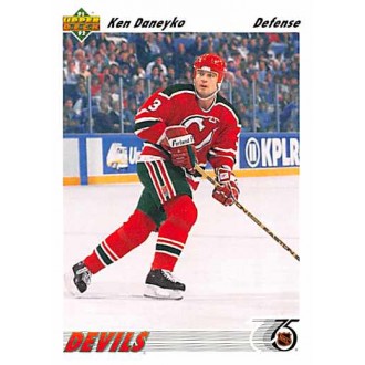 Řadové karty - Daneyko Ken - 1991-92 Upper Deck No.435