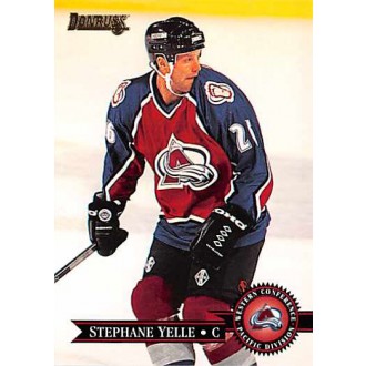 Řadové karty - Yelle Stephane - 1995-96 Donruss No.350