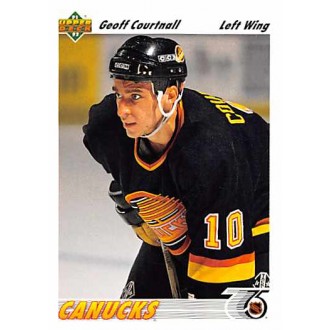 Řadové karty - Courtnall Geoff - 1991-92 Upper Deck No.467