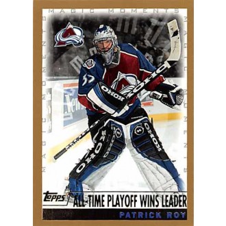 Řadové karty - Roy Patrick - 1999-00 Topps (Playoff Wins Leader) No.284