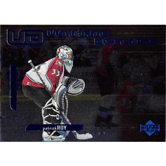 Insertní karty - Roy Patrick - 1999-00 Upper Deck Ultimate Defense No.UD3