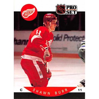 Řadové karty - Burr Shawn - 1990-91 Pro Set No.66