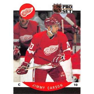 Řadové karty - Carson Jimmy - 1990-91 Pro Set No.67