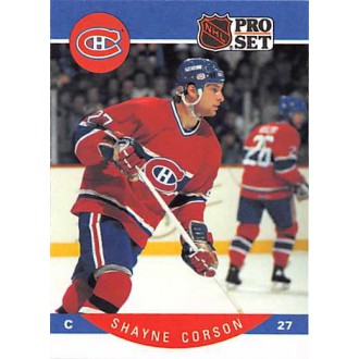 Řadové karty - Corson Shayne - 1990-91 Pro Set No.148