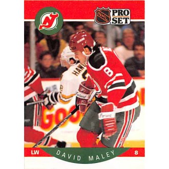 Řadové karty - Maley David - 1990-91 Pro Set No.171