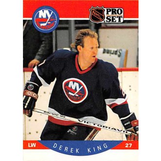 Řadové karty - King Derek - 1990-91 Pro Set No.185