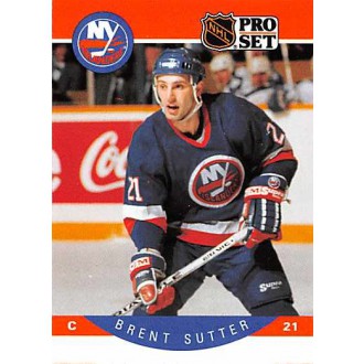 Řadové karty - Sutter Brent - 1990-91 Pro Set No.191