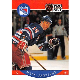 Řadové karty - Janssens Mark - 1990-91 Pro Set No.199