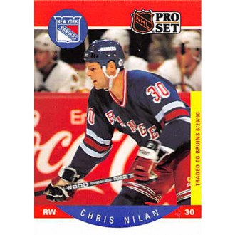 Řadové karty - Nilan Chris - 1990-91 Pro Set No.205