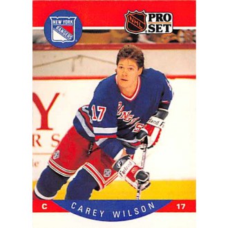 Řadové karty - Wilson Carey - 1990-91 Pro Set No.210