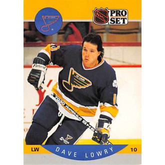 Řadové karty - Lowry Dave - 1990-91 Pro Set No.265