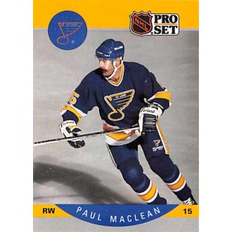 Řadové karty - MacLean Paul - 1990-91 Pro Set No.266