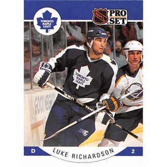 Řadové karty - Richardson Luke - 1990-91 Pro Set No.289