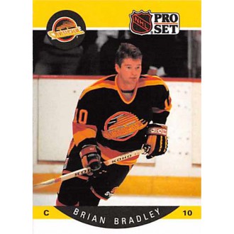 Řadové karty - Bradley Brian - 1990-91 Pro Set No.294