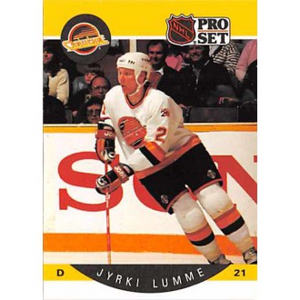 Řadové karty - Lumme Jyrki - 1990-91 Pro Set No.300