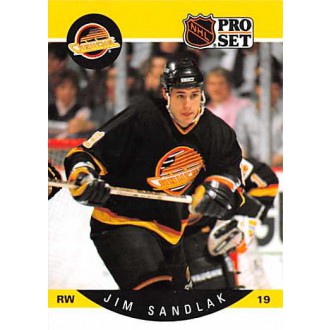 Řadové karty - Sandlak Jim - 1990-91 Pro Set No.305
