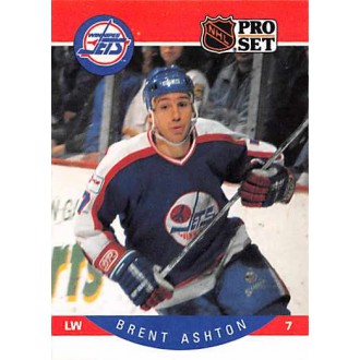 Řadové karty - Ashton Brent - 1990-91 Pro Set No.323