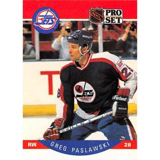 Řadové karty - Paslawski Greg - 1990-91 Pro Set No.336