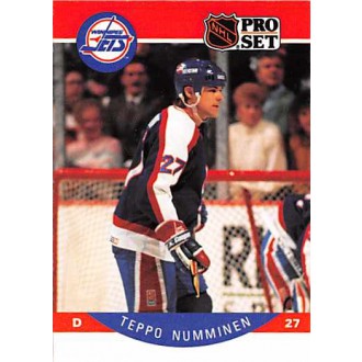 Řadové karty - Numminen Teppo - 1990-91 Pro Set No.334