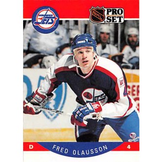 Řadové karty - Olausson Fred - 1990-91 Pro Set No.335