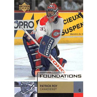 Řadové karty - Roy Patrick - 2002-03 Upper Deck Foundations No.54