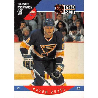 Řadové karty - Zezel Peter - 1990-91 Pro Set No.556