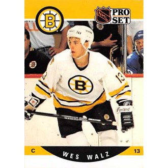 Řadové karty - Walz Wes - 1990-91 Pro Set No.589