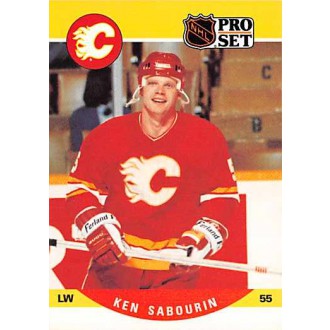 Řadové karty - Sabourin Ken - 1990-91 Pro Set No.596