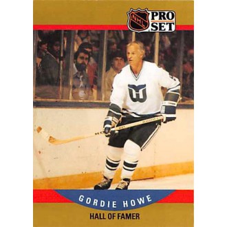 Řadové karty - Howe Gordie - 1990-91 Pro Set No.660