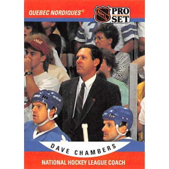 Řadové karty - Chambers Dave - 1990-91 Pro Set No.675