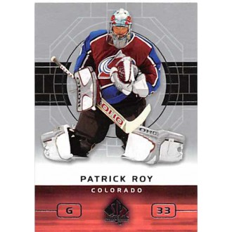 Řadové karty - Roy Patrick - 2002-03 SP Authentic No.22