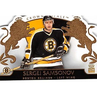 Řadové karty - Samsonov Sergei - 2002-03 Crown Royale No.7