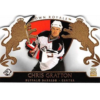 Řadové karty - Gratton Chris - 2002-03 Crown Royale No.11