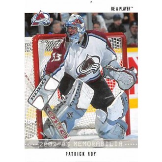 Řadové karty - Roy Patrick - 2002-03 BAP Memorabilia No.164