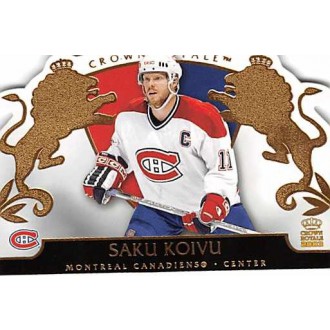 Řadové karty - Koivu Saku - 2002-03 Crown Royale No.51