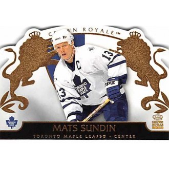 Řadové karty - Sundin Mats - 2002-03 Crown Royale No.93