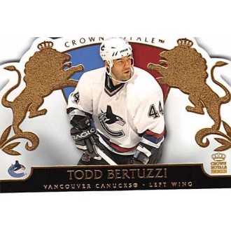 Řadové karty - Bertuzzi Todd - 2002-03 Crown Royale No.94