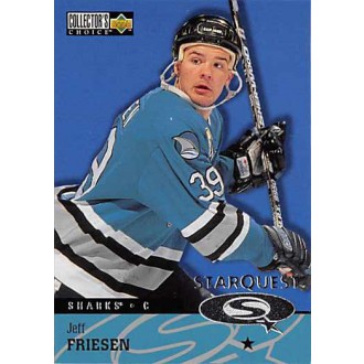 Insertní karty - Friesen Jeff - 1997-98 Collectors Choice StarQuest No.SQ10