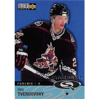 Insertní karty - Tverdovsky Oleg - 1997-98 Collectors Choice StarQuest No.SQ28