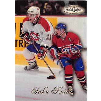 Řadové karty - Koivu Saku - 1998-99 Topps Gold Label Class 1 No.17