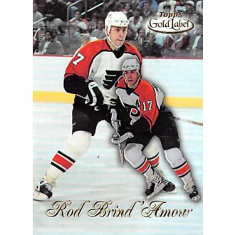 Řadové karty - Brind´Amour Rod - 1998-99 Topps Gold Label Class 1 No.99