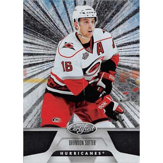 Paralelní karty - Sutter Brandon - 2011-12 Certified Totally Silver No.141