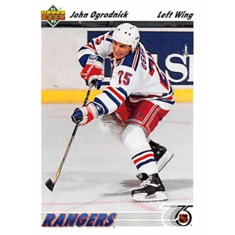 Řadové karty - Ogrodnick John - 1991-92 Upper Deck No.476